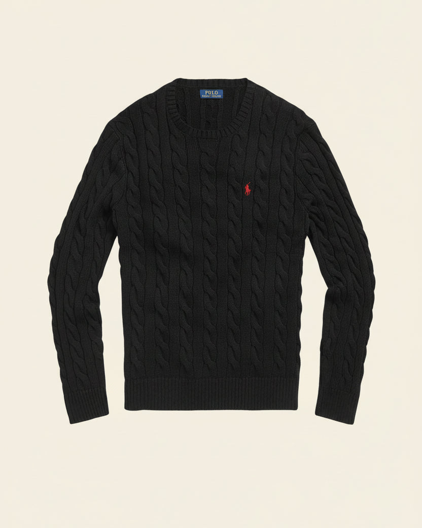 RL Cable-Knit Cotton Jumper