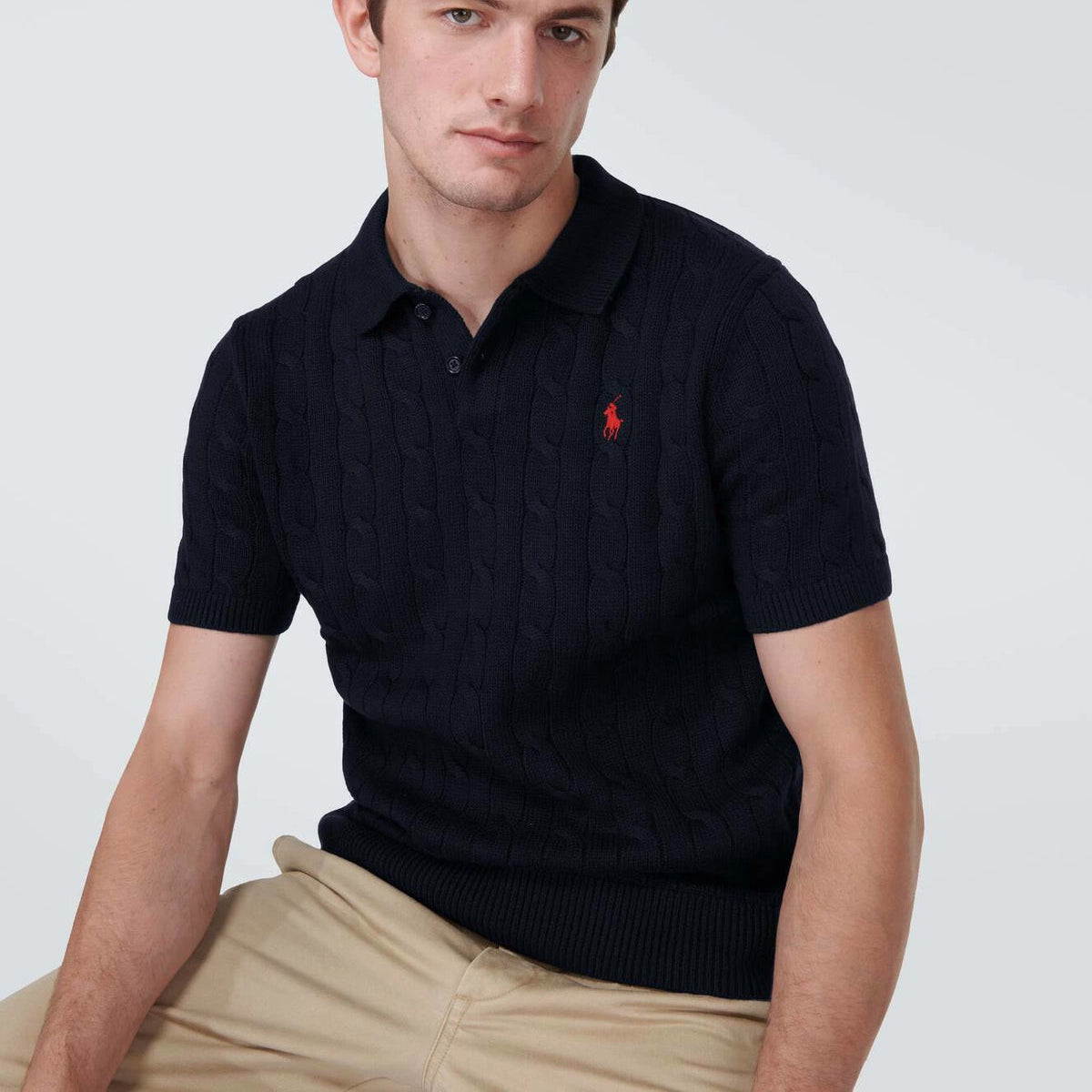 Spurs Knitted Polo Shirt