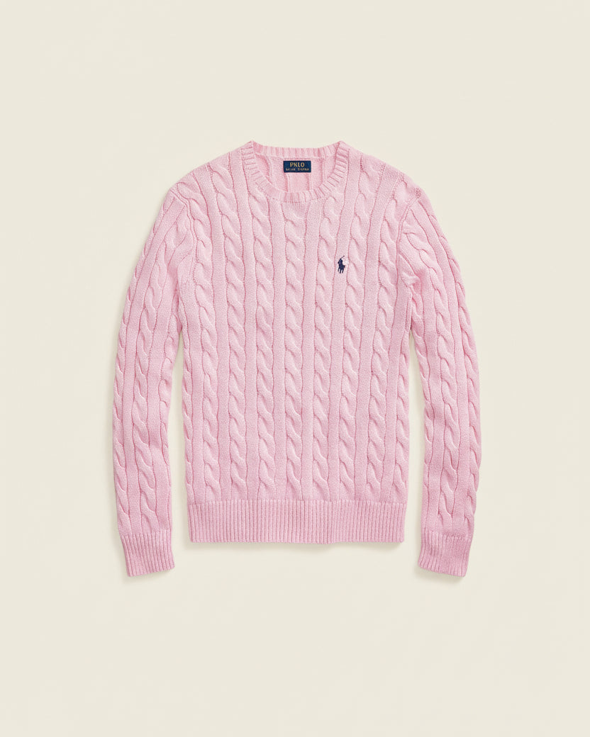 RL Cable-Knit Cotton Jumper