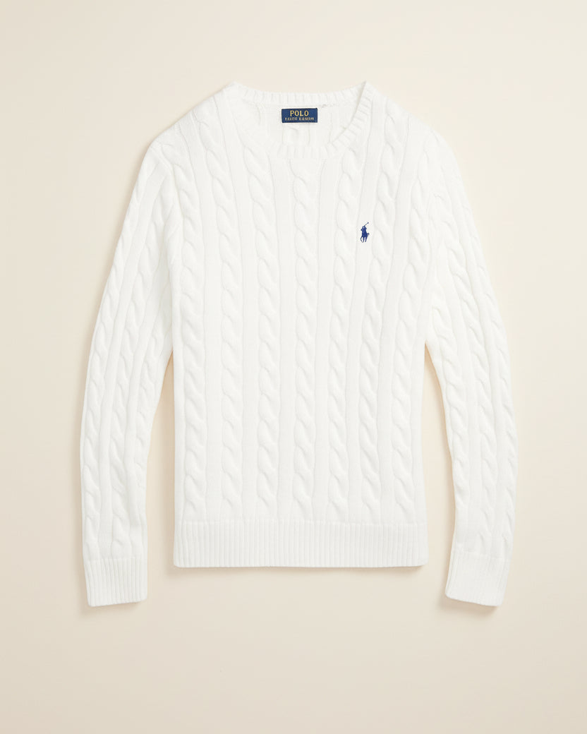RL Cable-Knit Cotton Jumper