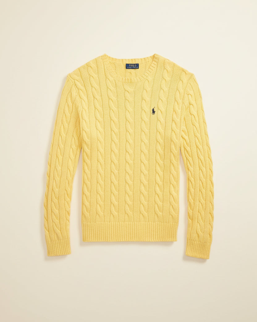 RL Cable-Knit Cotton Jumper